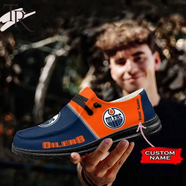 Tubopro Edmonton Oilers Personalized Hey Dude Shoes For Men And Women - Image 2
