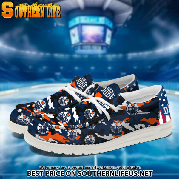 Tubopro Edmonton Oilers Personalized Hey Dude Shoes For Men And Women - Image 2