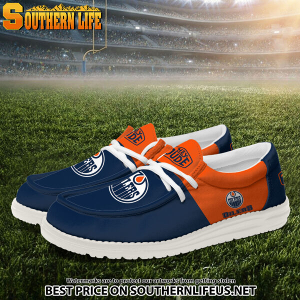 Tubopro Edmonton Oilers Personalized Hey Dude Shoes For Men And Women - Image 2