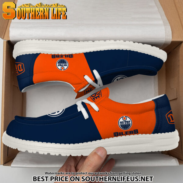 Tubopro Edmonton Oilers Personalized Hey Dude Shoes For Men And Women - Image 3