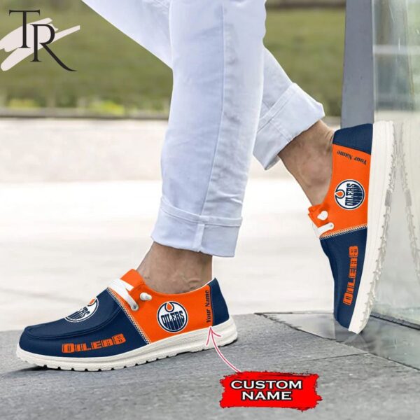 Tubopro Edmonton Oilers Personalized Hey Dude Shoes For Men And Women - Image 4