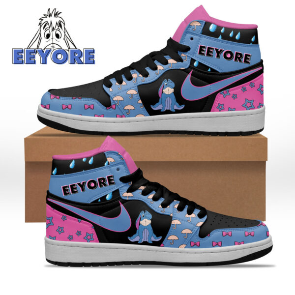 Tubopro Eeyore AJ1 High Sneakers Shoes For Men And Women