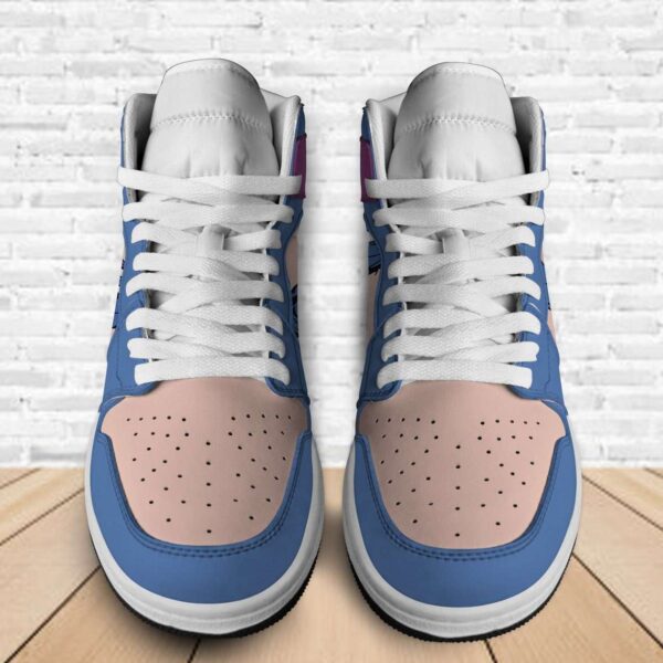 Tubopro Eeyore Donkey Winnie The Pooh Purple Blue AJ1 High Sneakers Shoes For Men And Women - Image 3