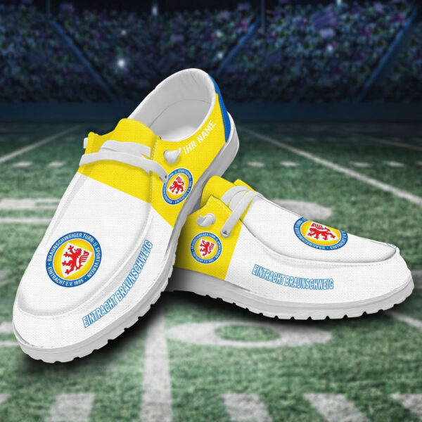 Tubopro Eintracht Braunschweig Personalized Hey Dude Shoes For Men And Women