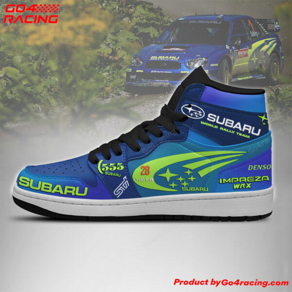 Tubopro Elfyn Evans Toyota Gazoo AJ1 High Sneakers Shoes For Men And Women - Image 2