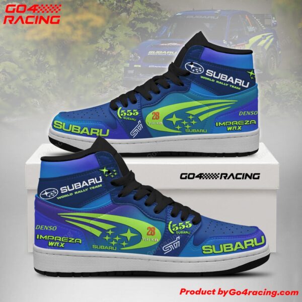 Tubopro Elfyn Evans Toyota Gazoo AJ1 High Sneakers Shoes For Men And Women