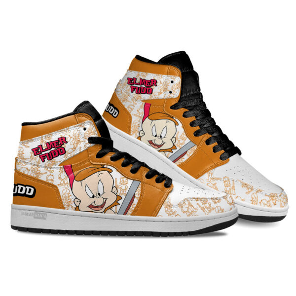Tubopro Elmer Fudd AJ1 High Sneakers Shoes For Men And Women - Image 3