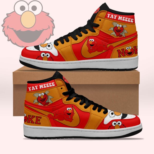 Tubopro Elmo Ernie AJ1 High Sneakers Shoes For Men And Women