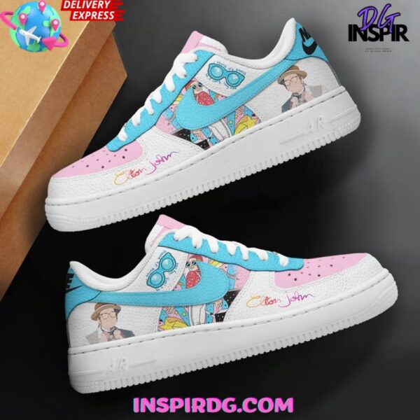 Tubopro Elton John Air Low-Top Sneakers Shoes For Men And Women - Image 2