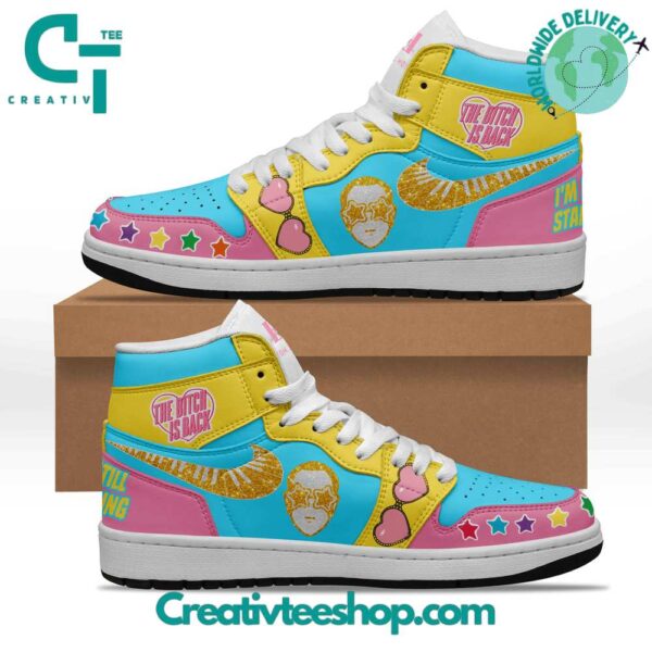 Tubopro Elton John AJ1 High Sneakers Shoes For Men And Women