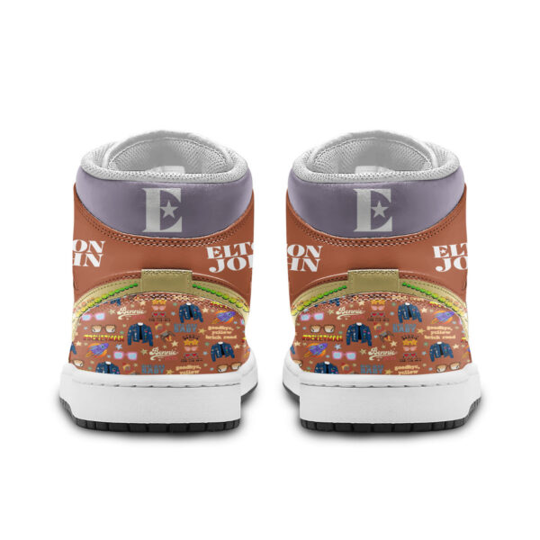 Tubopro Elton John AJ1 High Sneakers Shoes For Men And Women - Image 4