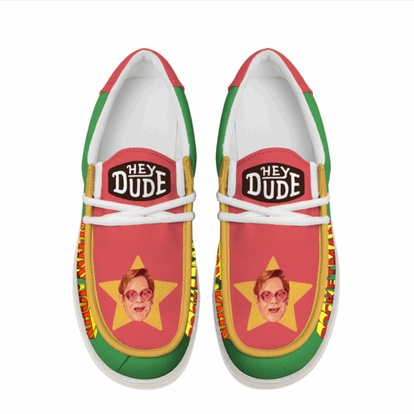 Tubopro Elton John Personalized Hey Dude Shoes For Men And Women - Image 3