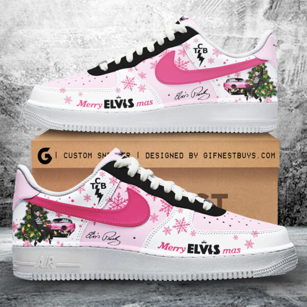 Tubopro Elvis Presley Air Low-Top Sneakers Shoes For Men And Women