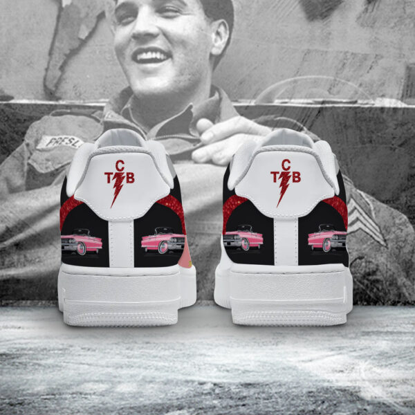 Tubopro Elvis Presley Air Low-Top Sneakers Shoes For Men And Women - Image 3