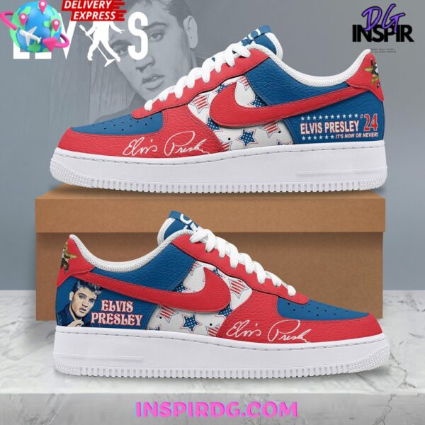 Tubopro Elvis Presley Air Low-Top Sneakers Shoes For Men And Women
