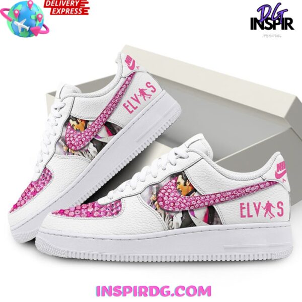 Tubopro Elvis Presley Air Low-Top Sneakers Shoes For Men And Women - Image 3