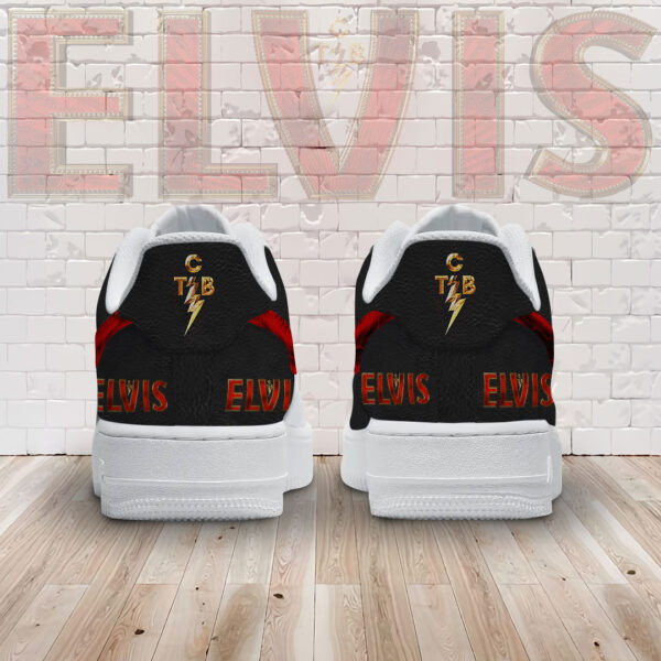 Tubopro Elvis Presley Air Low-Top Sneakers Shoes For Men And Women - Image 3