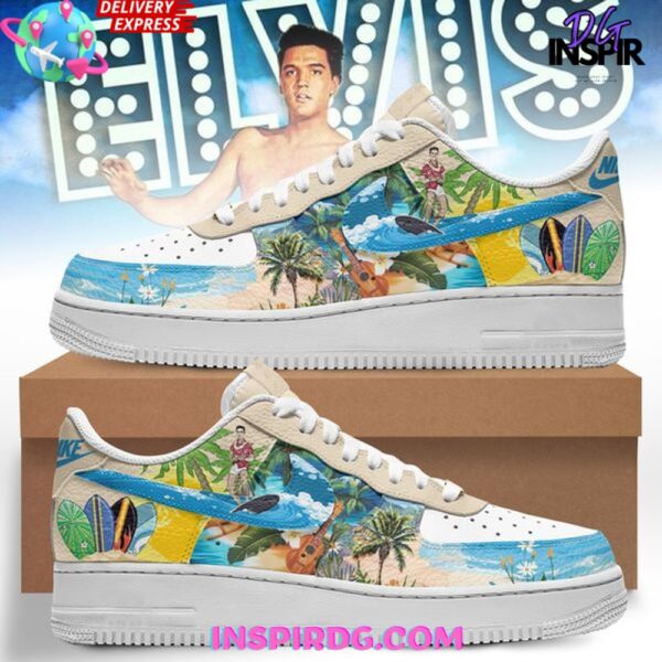 Tubopro Elvis Presley Air Low-Top Sneakers Shoes For Men And Women