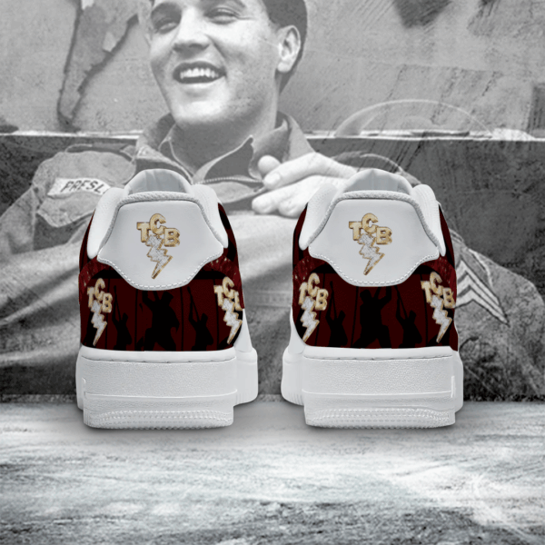 Tubopro Elvis Presley Air Low-Top Sneakers Shoes For Men And Women - Image 3