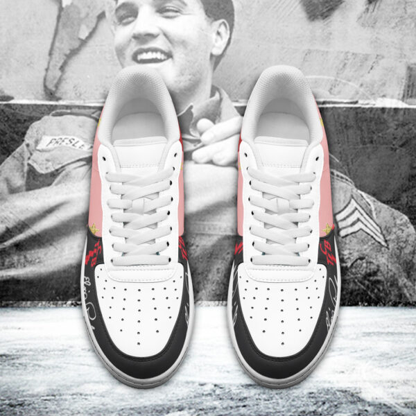 Tubopro Elvis Presley Air Low-Top Sneakers Shoes For Men And Women - Image 2