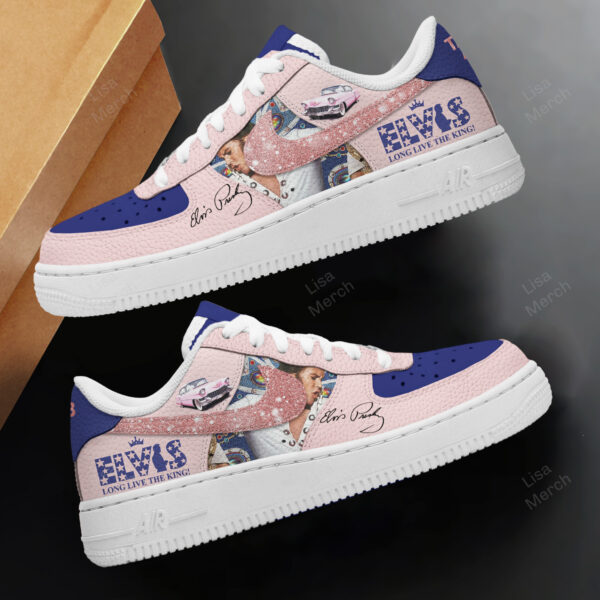 Tubopro Elvis Presley Air Low-Top Sneakers Shoes For Men And Women - Image 2