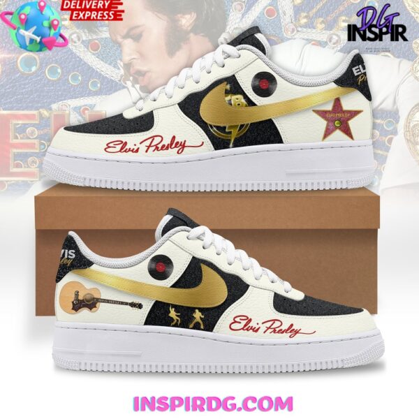 Tubopro Elvis Presley Air Low-Top Sneakers Shoes For Men And Women