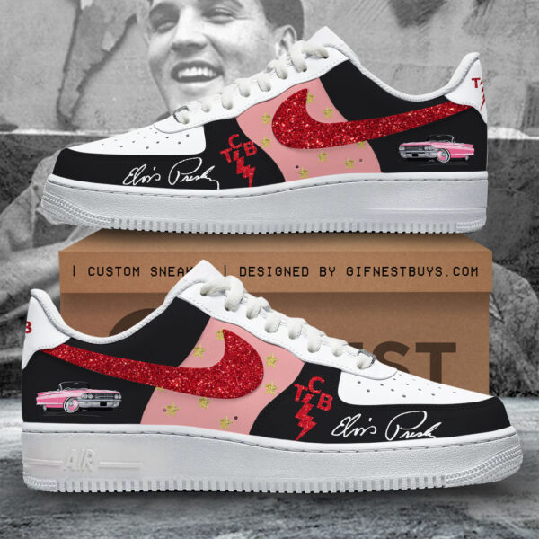 Tubopro Elvis Presley Air Low-Top Sneakers Shoes For Men And Women