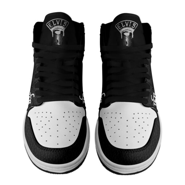 Tubopro Elvis Presley AJ1 High Sneakers Shoes For Men And Women - Image 2