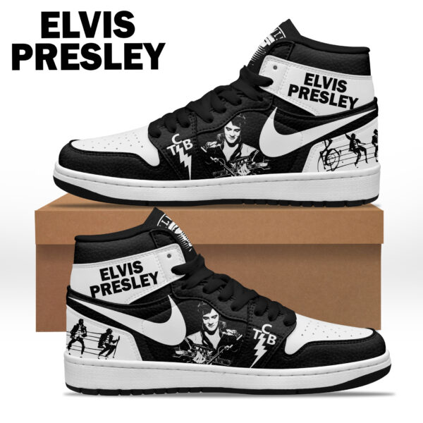 Tubopro Elvis Presley AJ1 High Sneakers Shoes For Men And Women