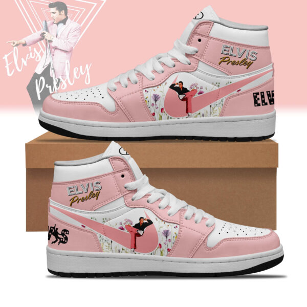 Tubopro Elvis Presley AJ1 High Sneakers Shoes For Men And Women