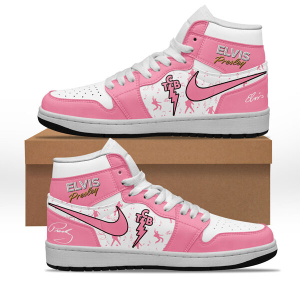 Tubopro Elvis Presley AJ1 High Sneakers Shoes For Men And Women