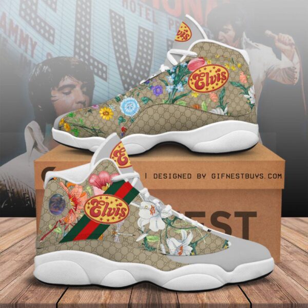 Tubopro Elvis Presley AJ13 Sneakers Shoes For Men And Women