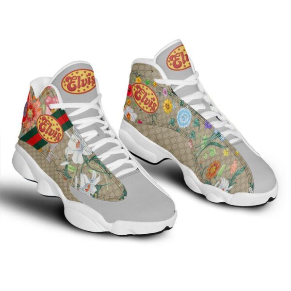 Tubopro Elvis Presley AJ13 Sneakers Shoes For Men And Women - Image 2