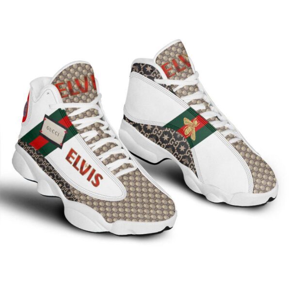 Tubopro Elvis Presley AJ13 Sneakers Shoes For Men And Women - Image 2