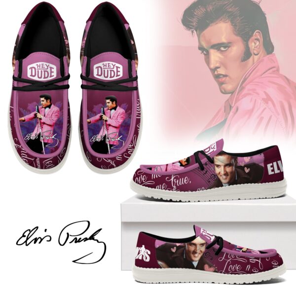 Tubopro Elvis Presley Personalized Hey Dude Shoes For Men And Women
