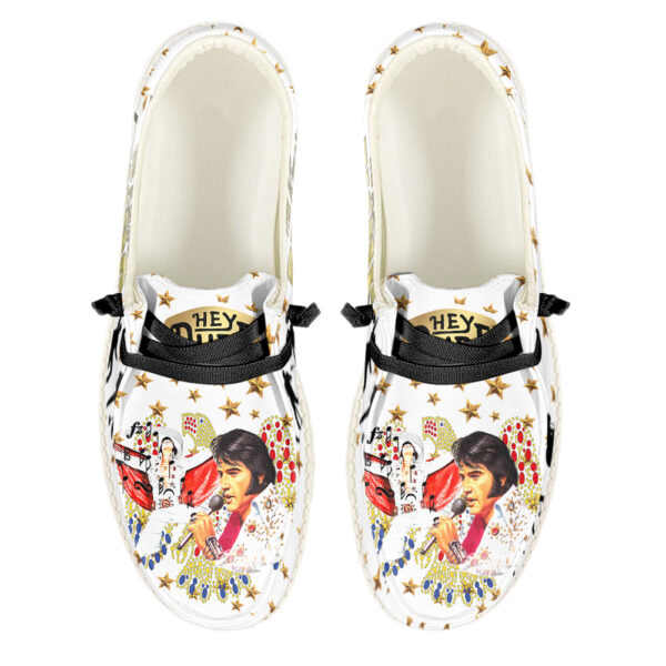 Tubopro Elvis Presley Hey Dude Shoes For Men And Women - Image 3