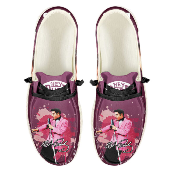 Tubopro Elvis Presley Hey Dude Shoes For Men And Women - Image 3