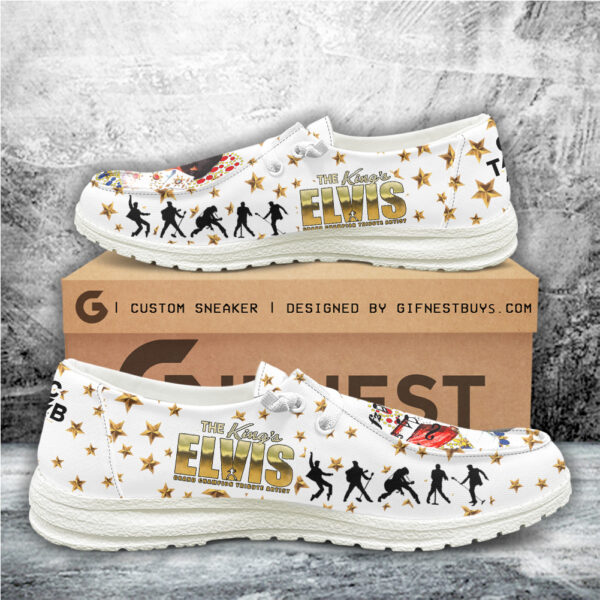 Tubopro Elvis Presley Hey Dude Shoes For Men And Women