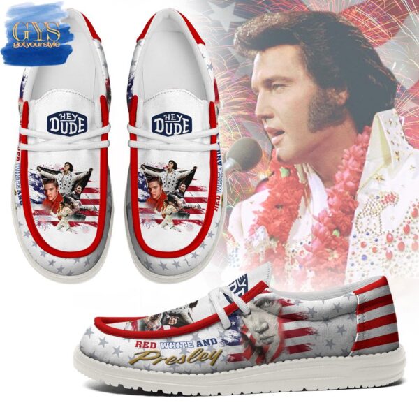 Tubopro Elvis Presley Personalized Hey Dude Shoes For Men And Women