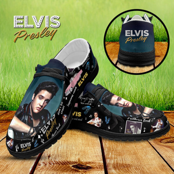 Tubopro Elvis Presley Personalized Hey Dude Shoes For Men And Women