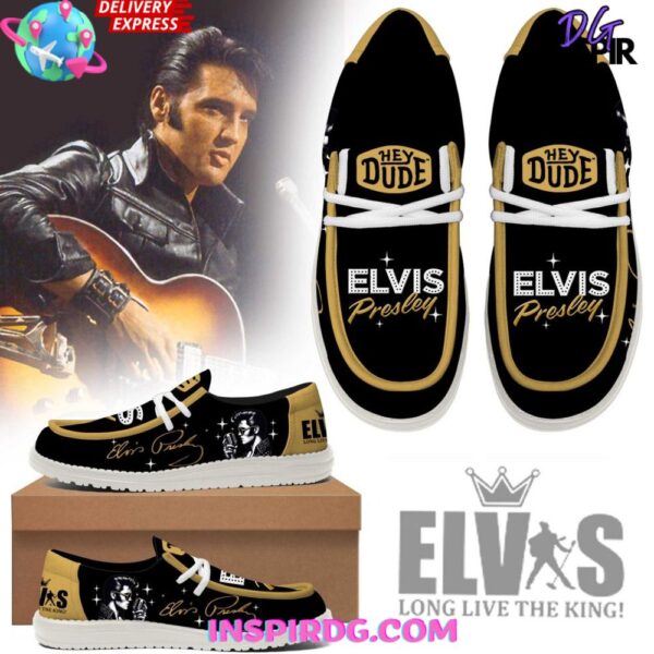 Tubopro Elvis Presley Personalized Hey Dude Shoes For Men And Women