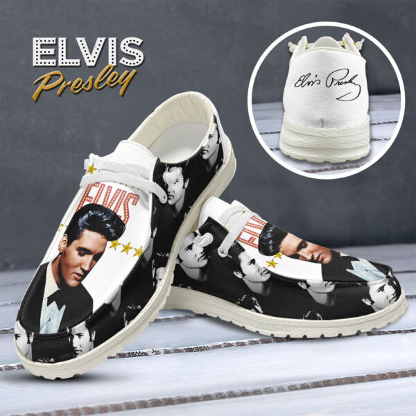 Tubopro Elvis Presley Personalized Hey Dude Shoes For Men And Women