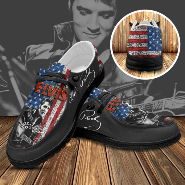 Tubopro Elvis Presley Personalized Hey Dude Shoes For Men And Women