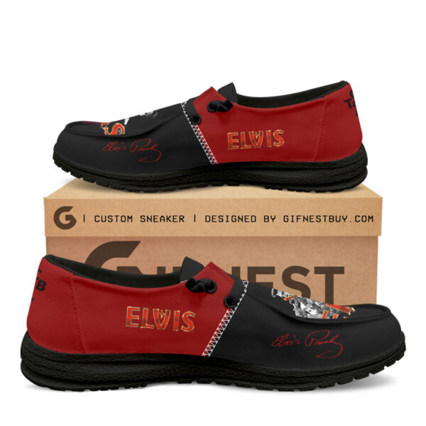 Tubopro Elvis Presley Personalized Hey Dude Shoes For Men And Women - Image 3