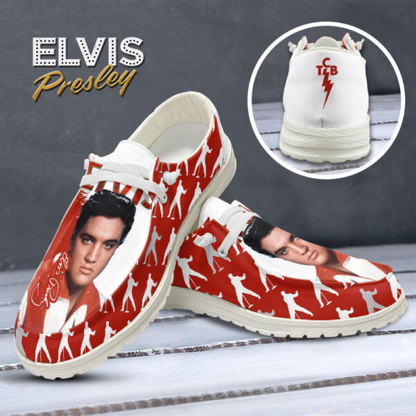 Tubopro Elvis Presley Personalized Hey Dude Shoes For Men And Women