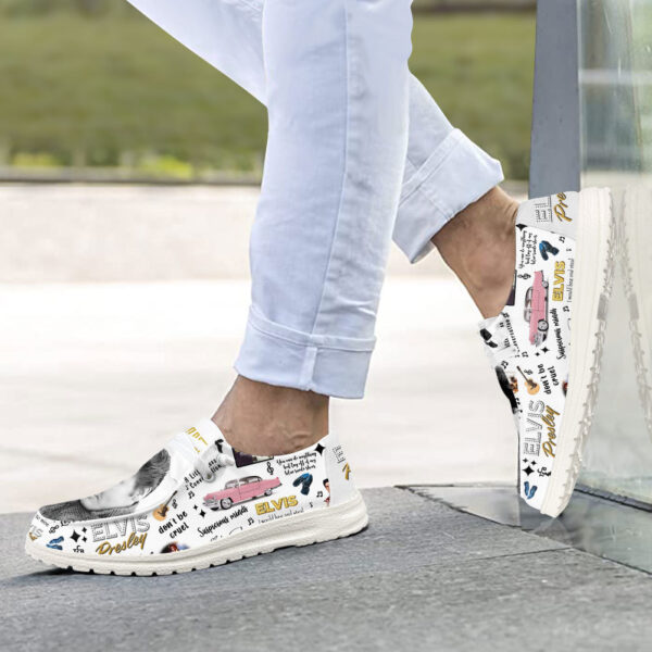Tubopro Elvis Presley Personalized Hey Dude Shoes For Men And Women - Image 2