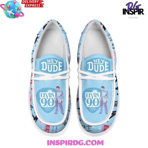 Tubopro Elvis Presley Personalized Hey Dude Shoes For Men And Women - Image 2