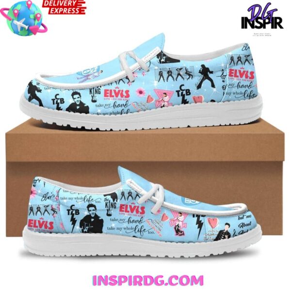 Tubopro Elvis Presley Personalized Hey Dude Shoes For Men And Women - Image 3