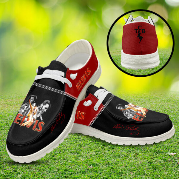 Tubopro Elvis Presley Personalized Hey Dude Shoes For Men And Women