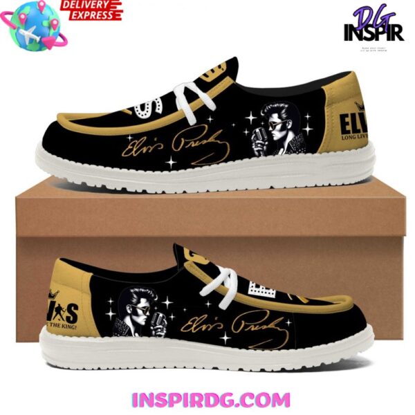 Tubopro Elvis Presley Personalized Hey Dude Shoes For Men And Women - Image 3